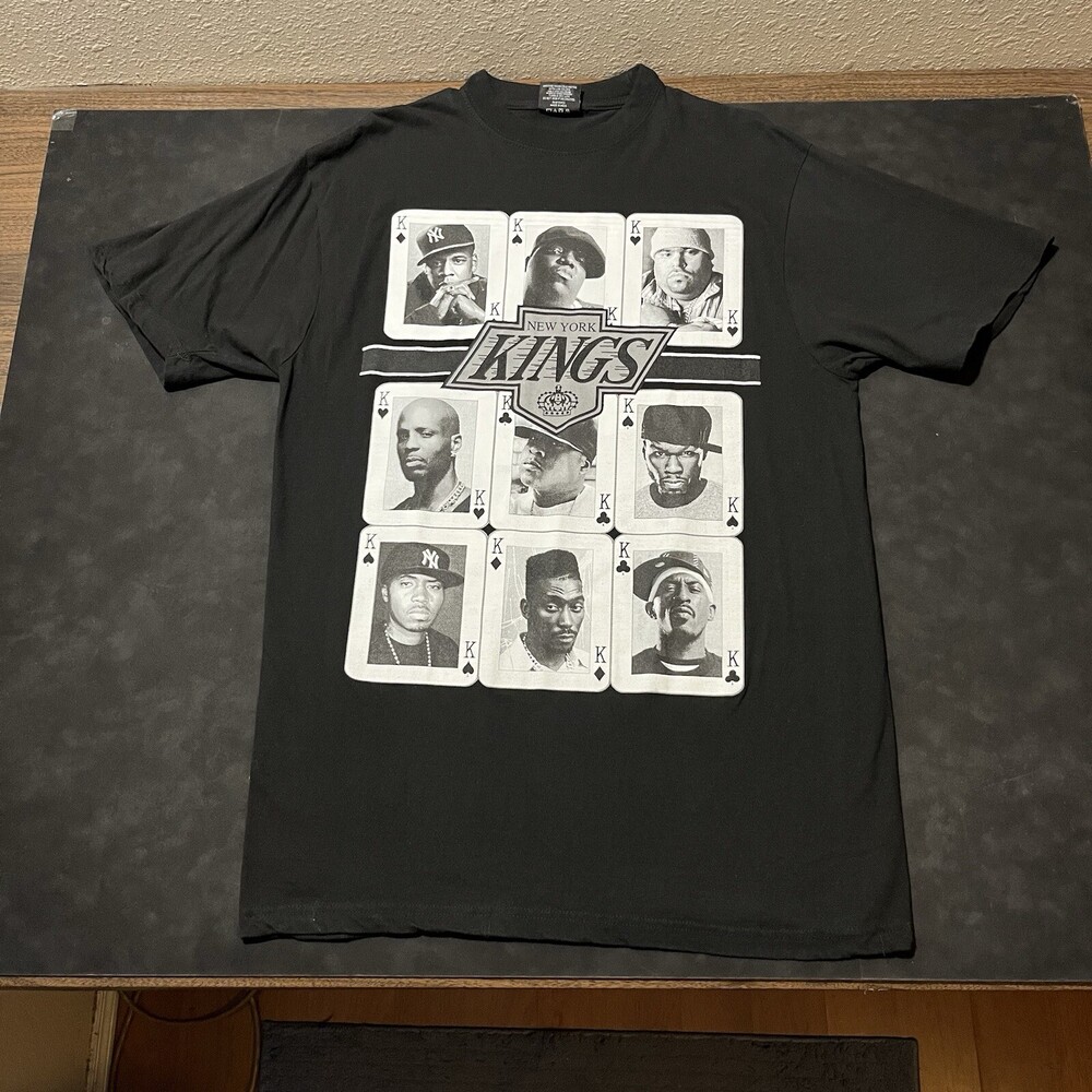Biggie Smalls Shirt Vintage Kings Of NYC Common Fat Joe 50 Cent Jay-Z LL Cool J